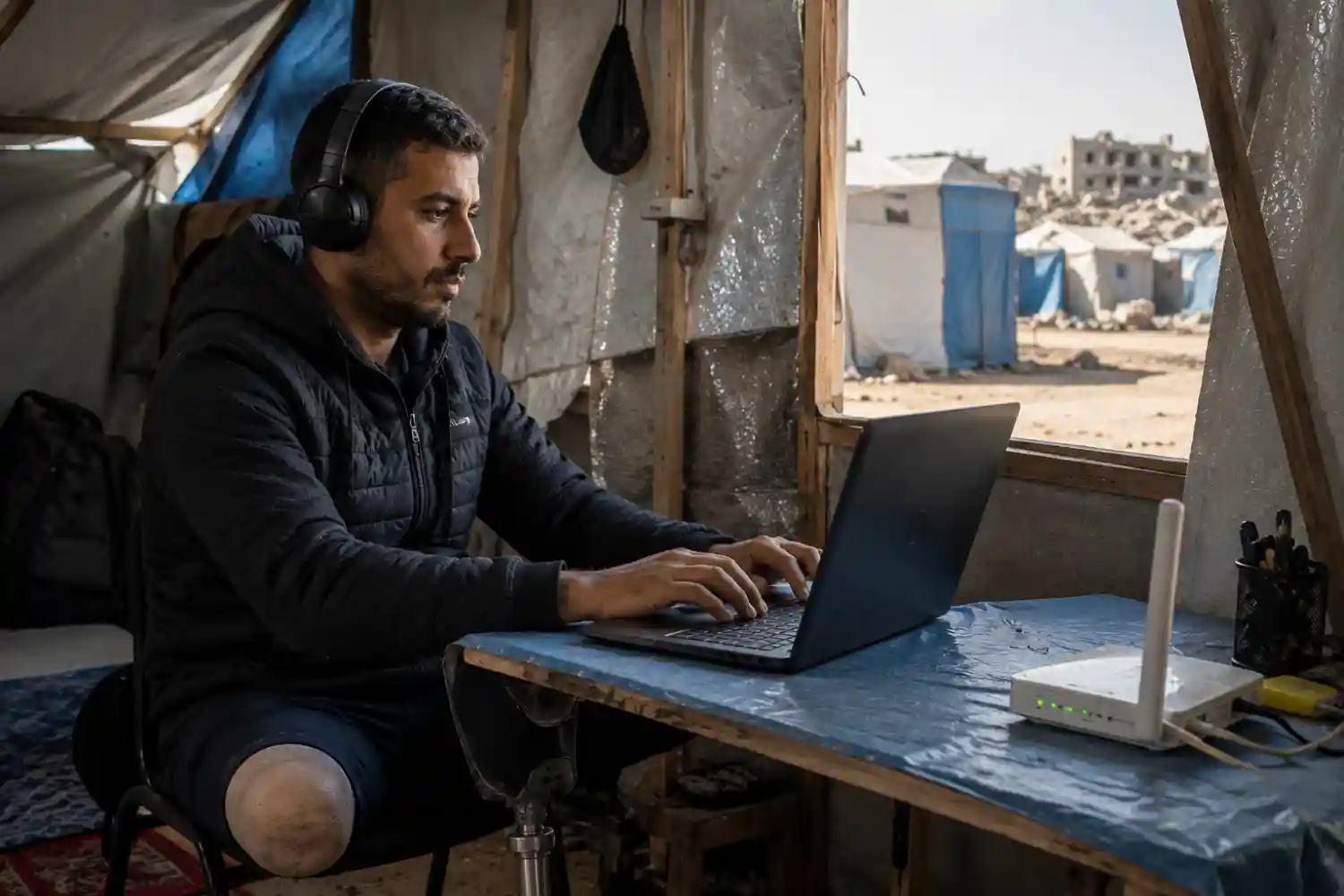 Digital Empowerment & Remote Employment Program for People with Disabilities in Gaza